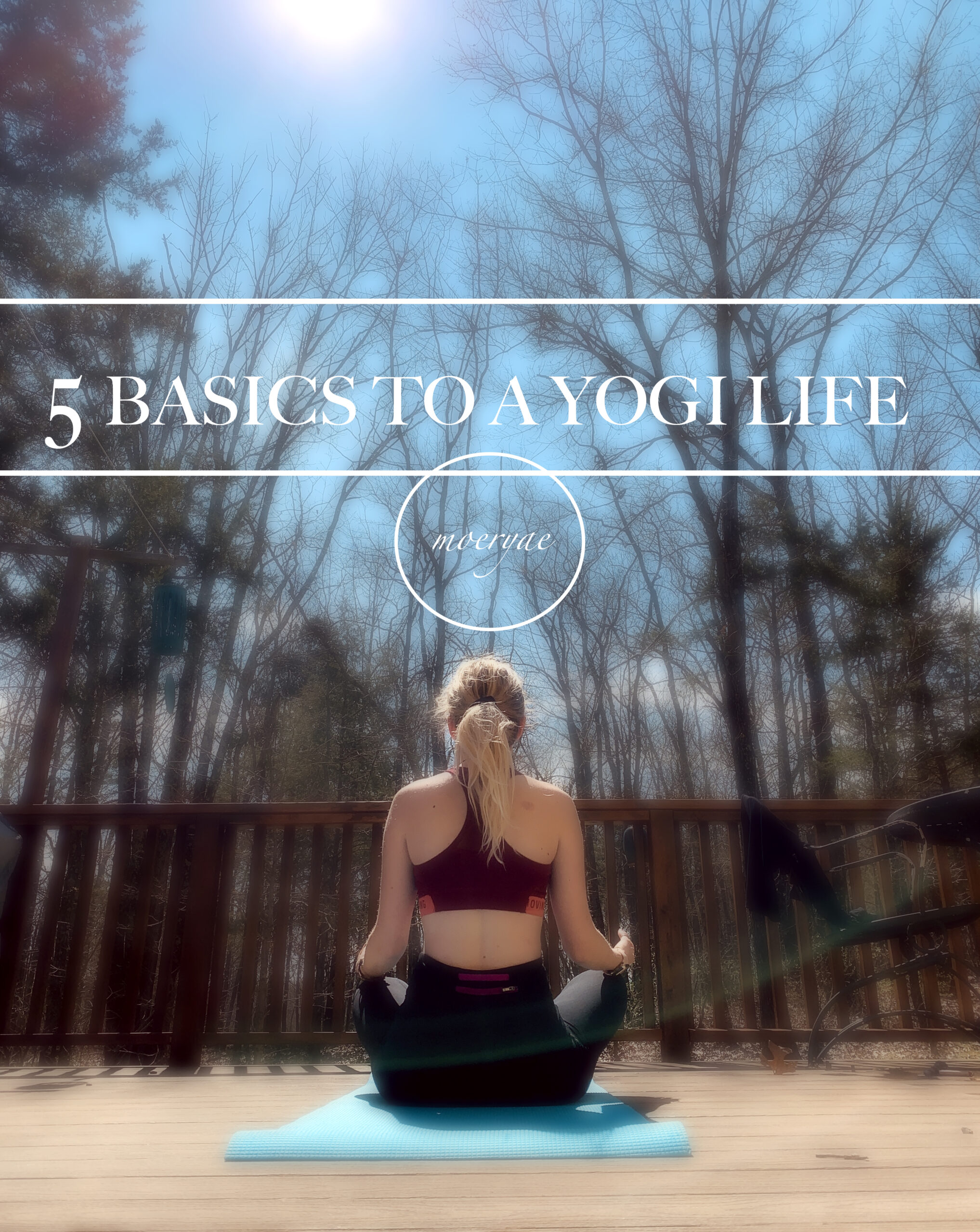 5 BASICS TO A YOGI LIFE